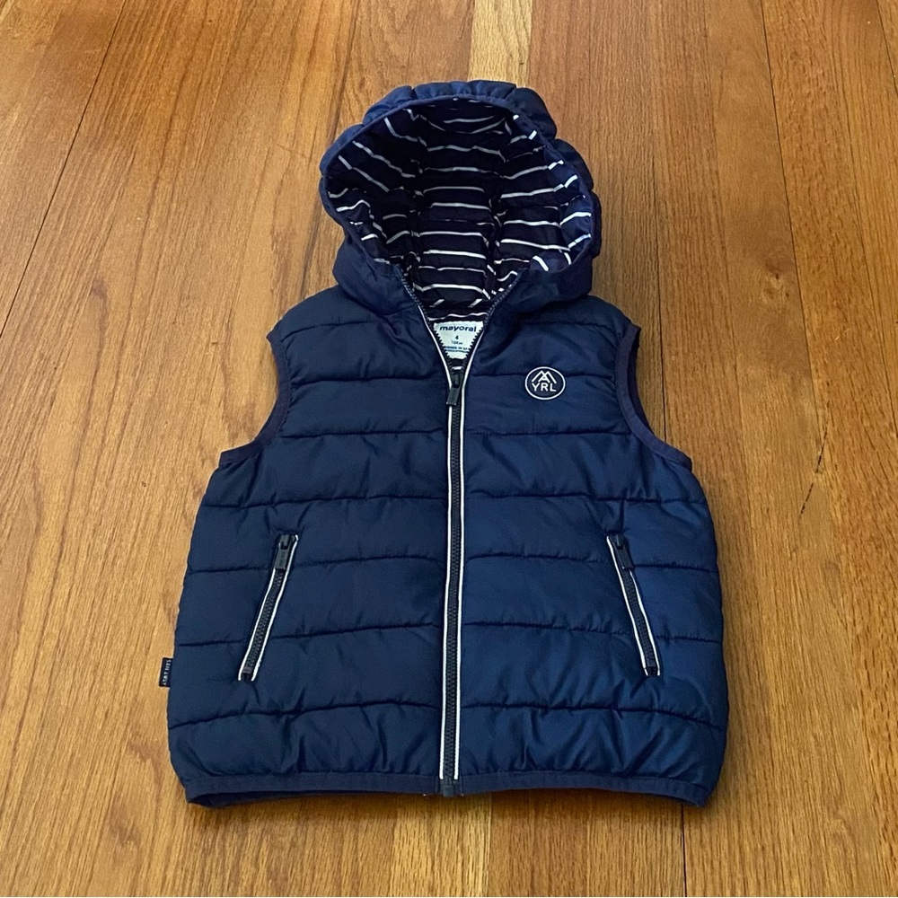 Mayoral Spain Nautica Hooded Vest